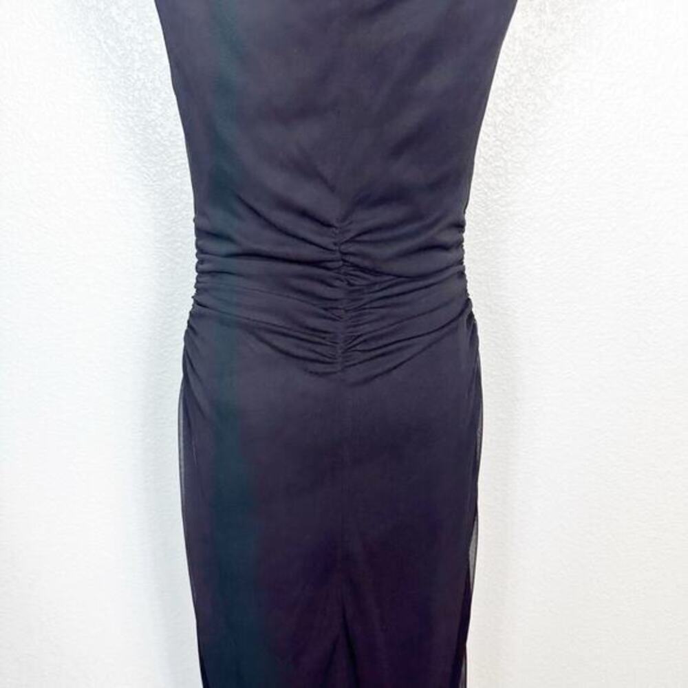 Vintage Size M 90s Y2K Witchy‎ Fairy Grunge Goth HOCO Ruched Asymmetrical Dress - Picture 8 of 16